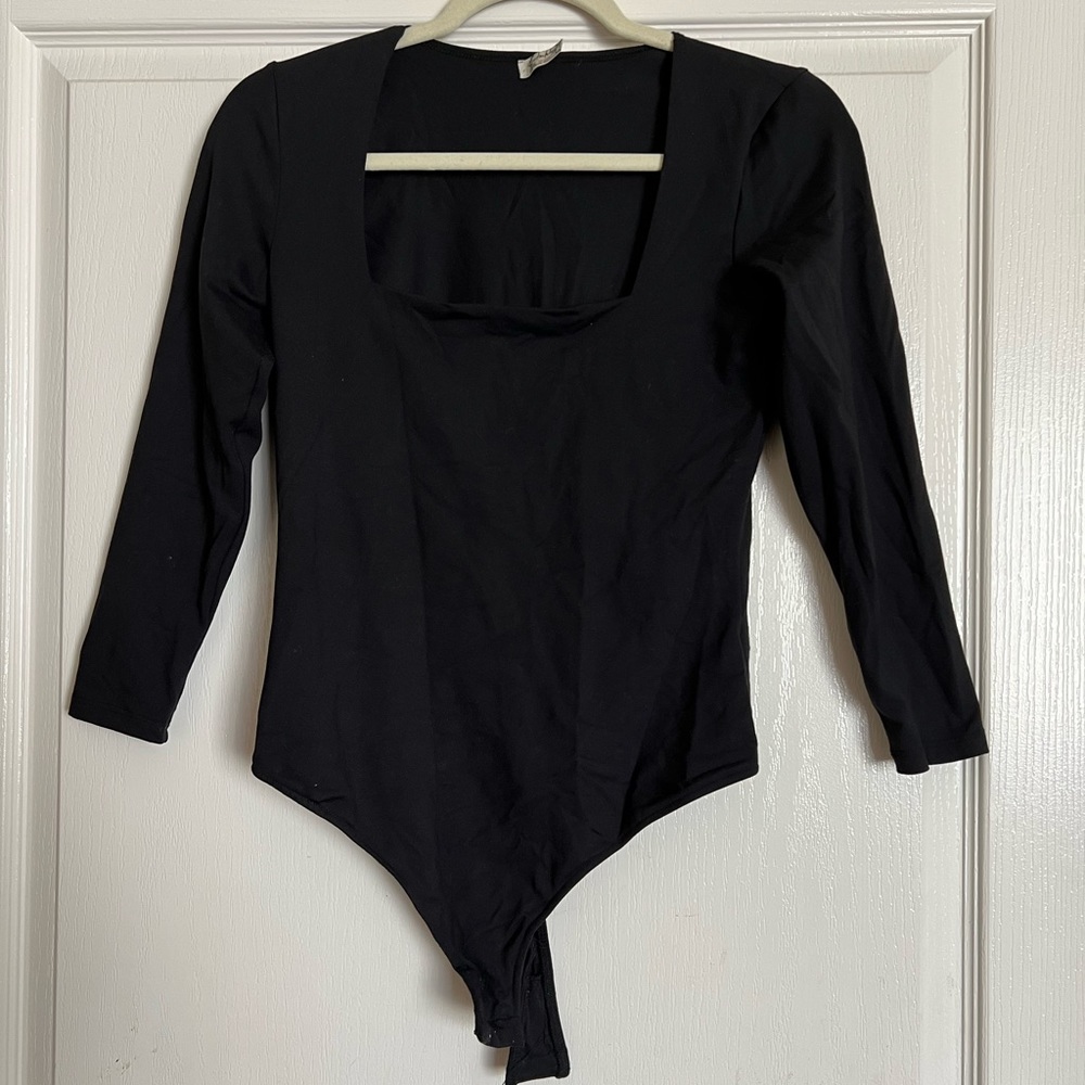 Free people square neck bodysuit